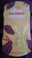 Postre de avena con cacao ecológico