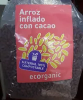 Arroz inflado con cacao