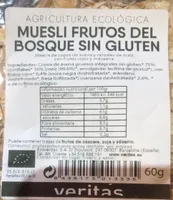 Muesli frutos del bosque sin gluten