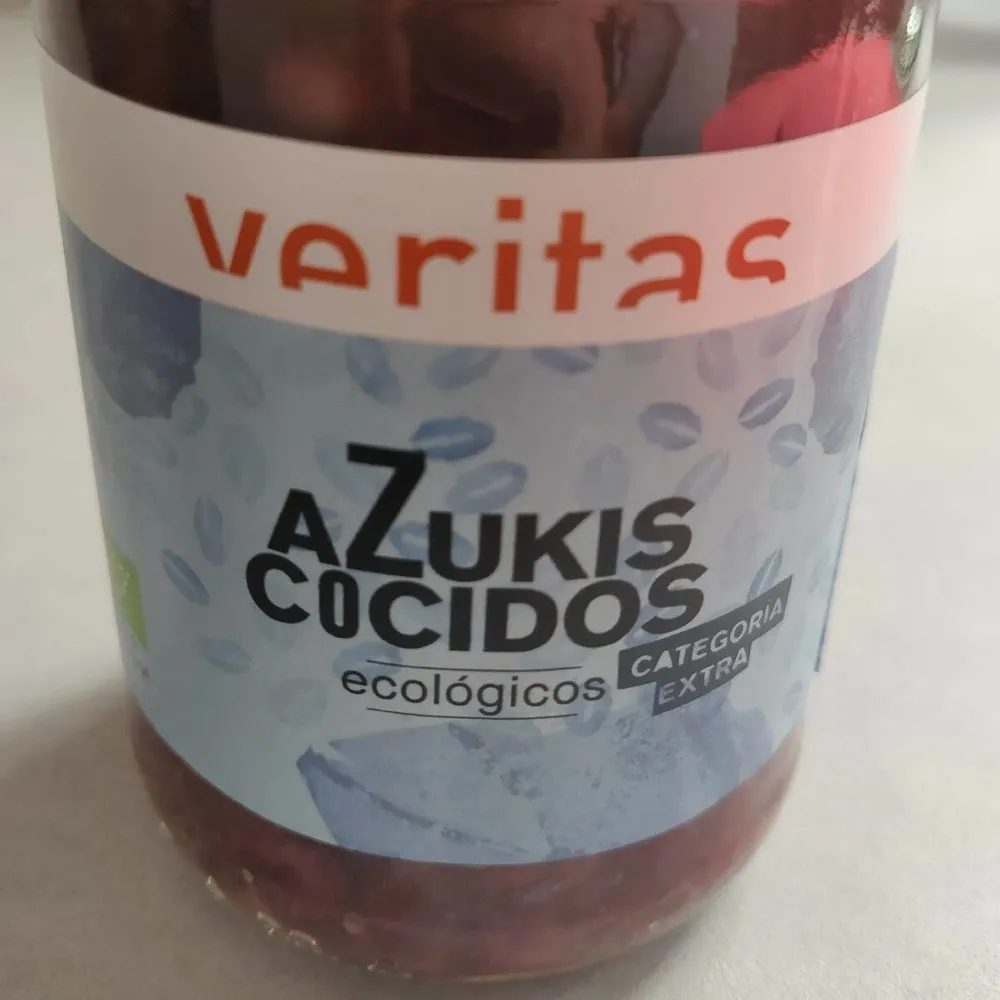 Azukis cocidos ecologico