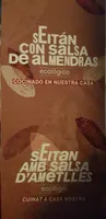 Seitan amb salsa d'ametlles ecológico