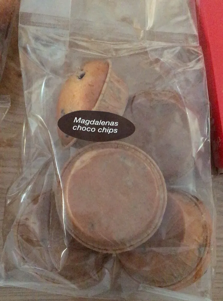 Magdalenas choco chips