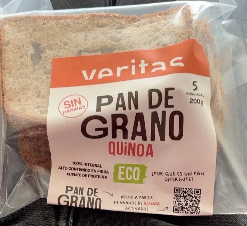 Pan de grano quinoa