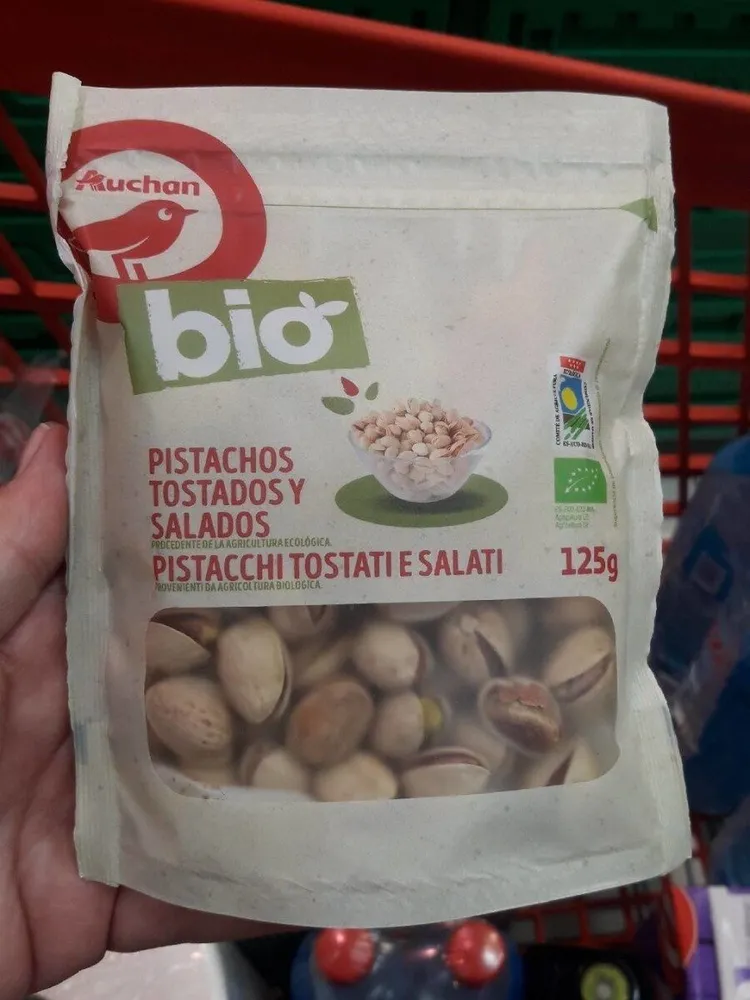 Pistacho bio auchan