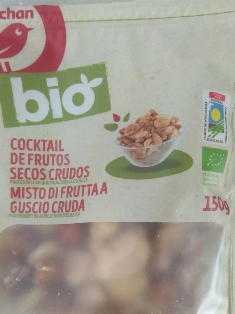 Bio cocktail de frutos secos crudos
