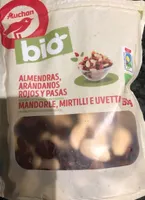 Almendras Arandanos Rojos y Pasas