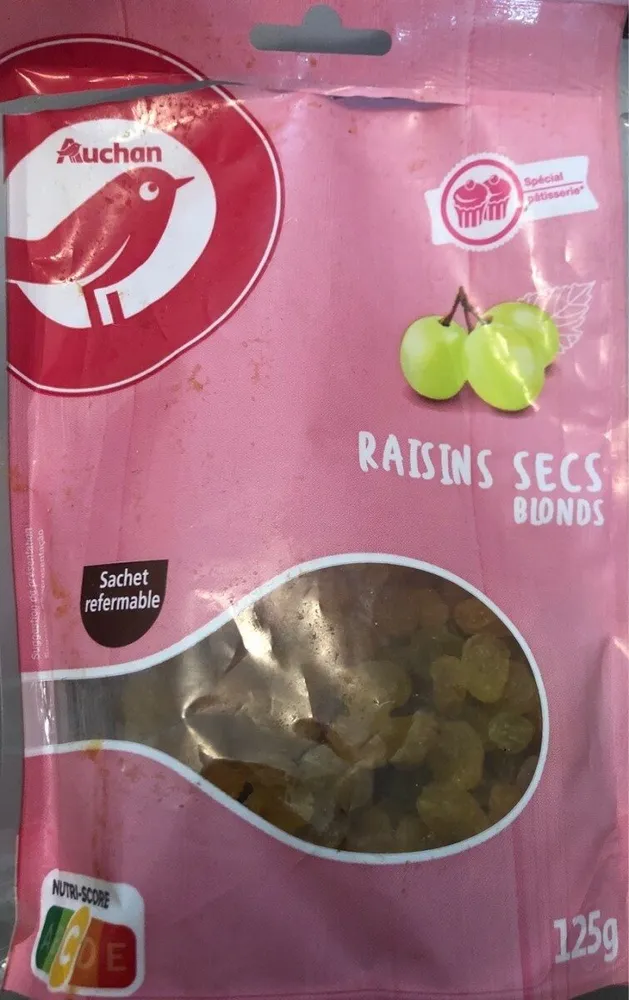 Raisins secs blonds