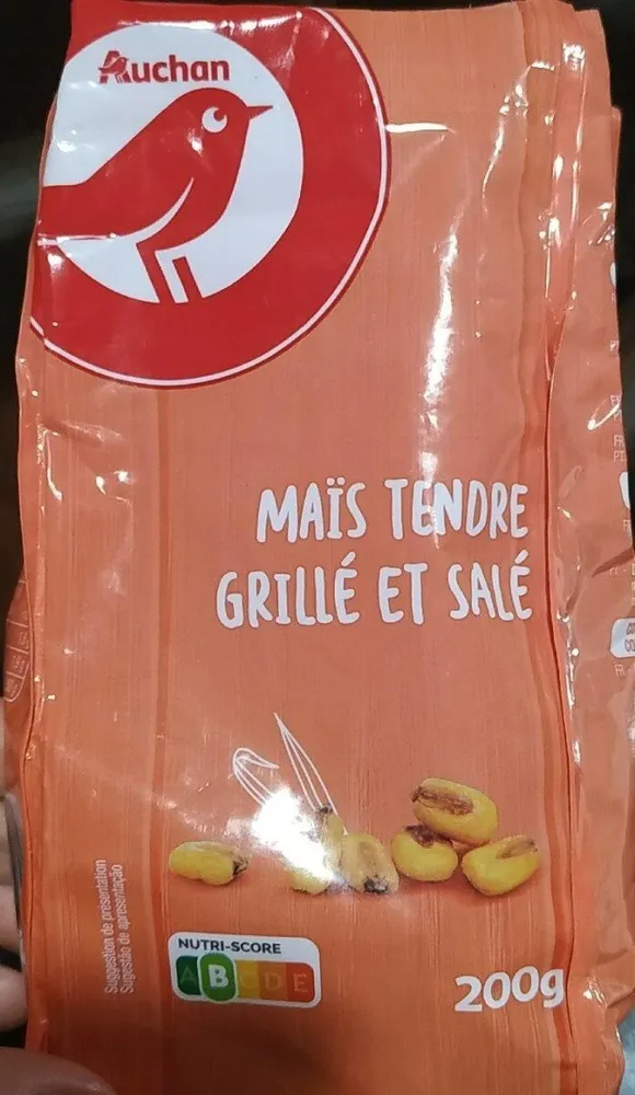 Maïs temdre grillé et salé