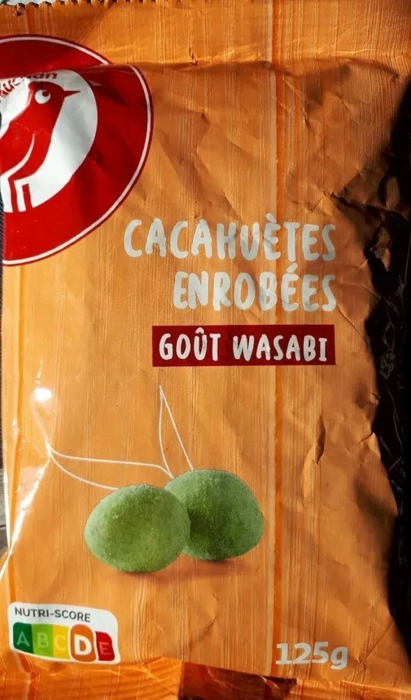 Cacahuètes enrobées goût Wasabi
