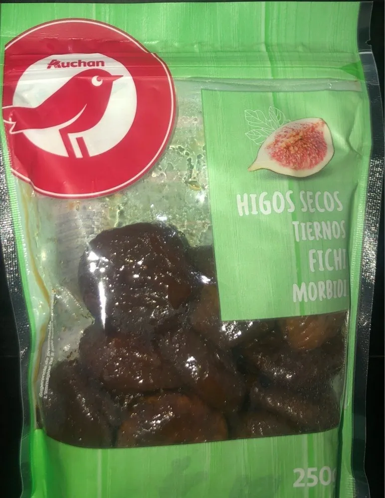 Higos secos tiernos