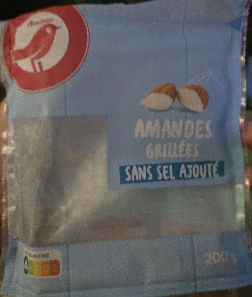 Amandes grillées sans sel ajouté