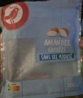 Amandes grillées sans sel ajouté