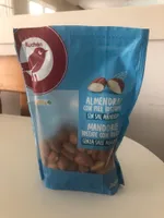 Almendras con piel tostadas