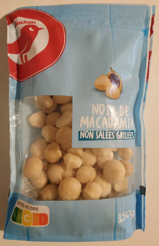 Noix de macadamia non salées grillées