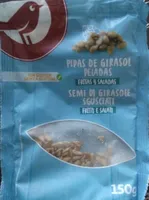 Pipas de girasol peladas