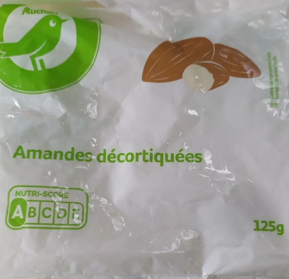 Amandes décortiquées