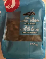 Pipas de girasol tostadas