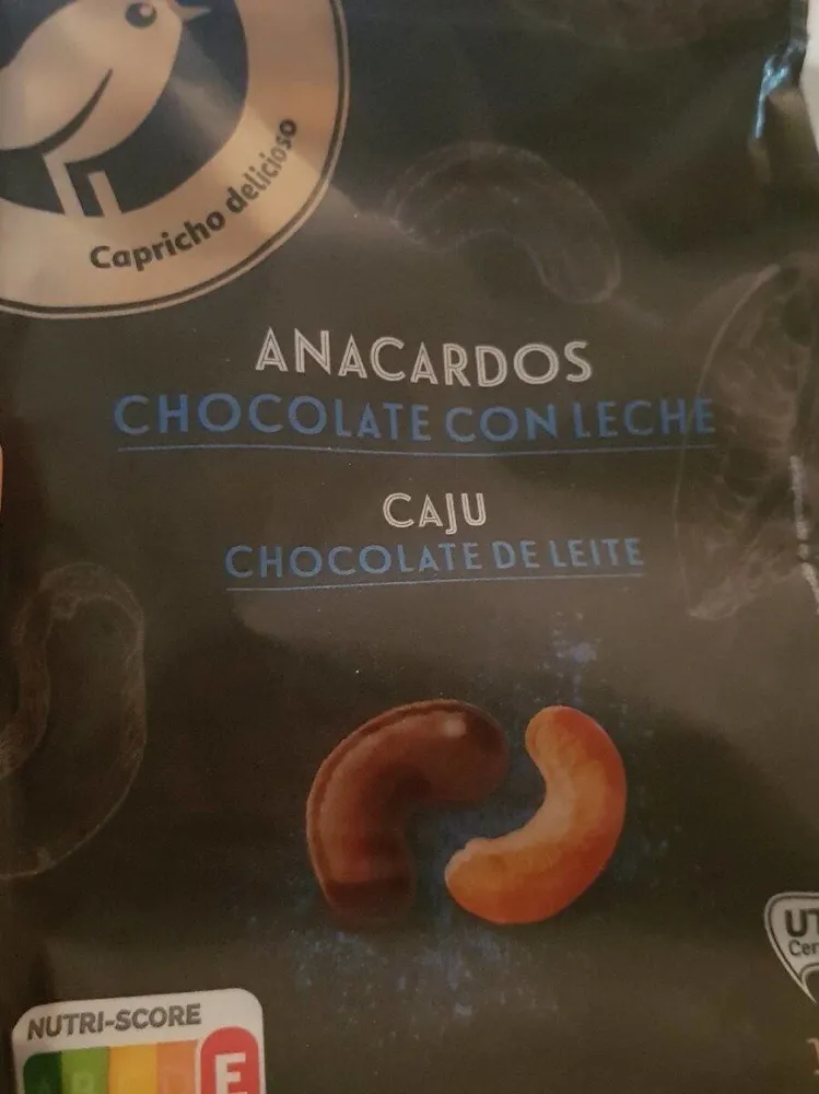Anacardos chocolate con leche