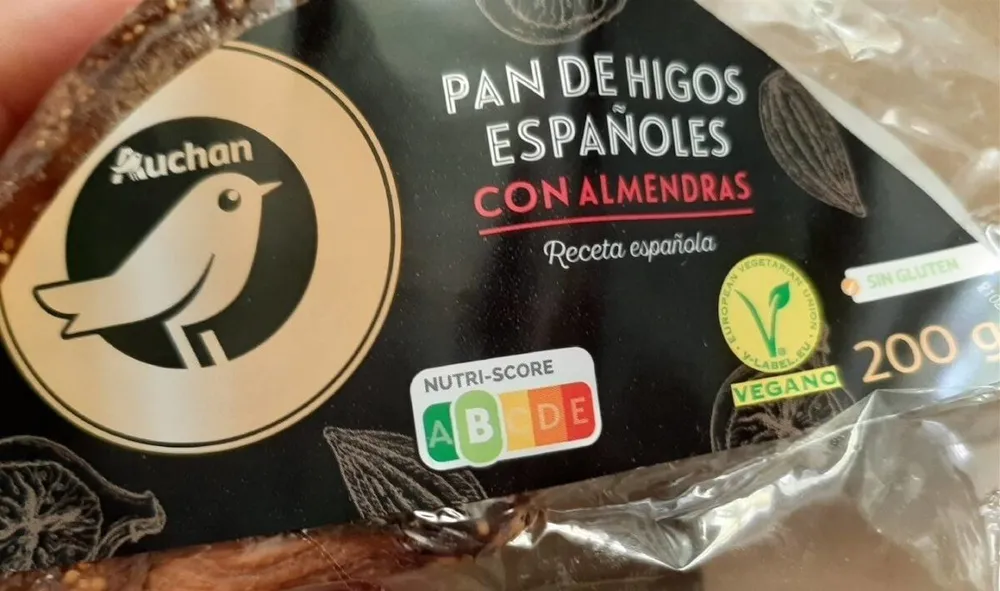 Pan de higos españoles