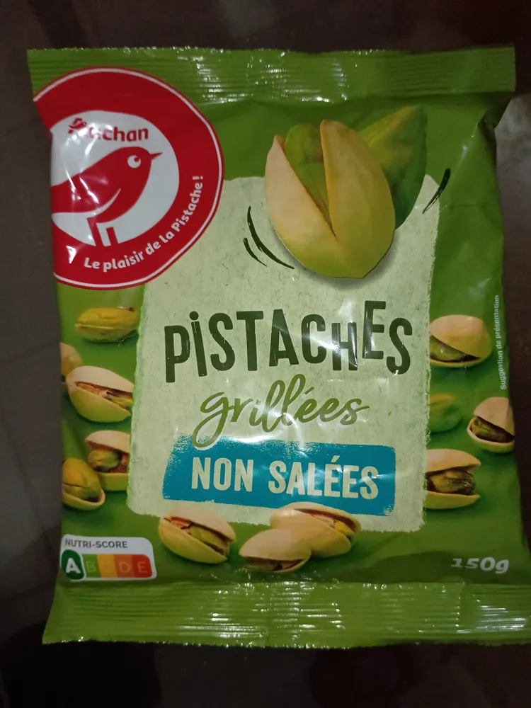 Pistache grillées sans sel ajouté
