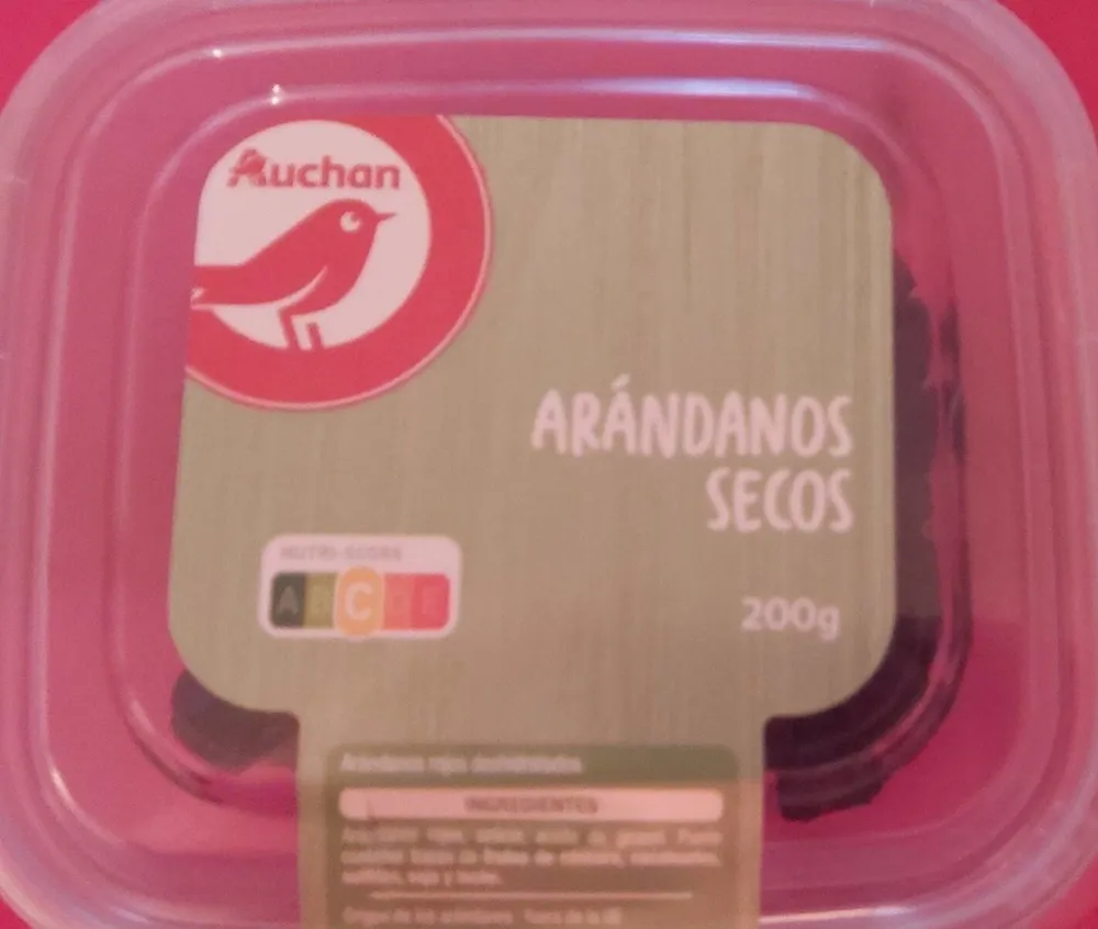 Arándanos secos