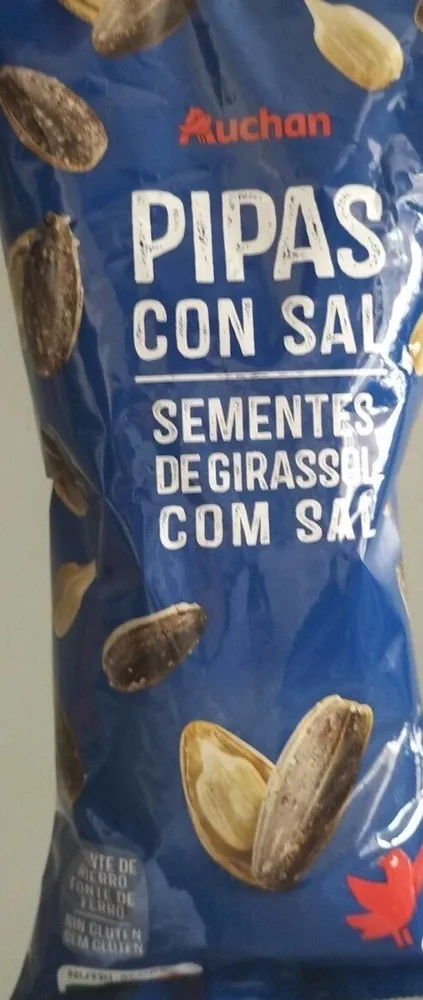 Pipas con sal