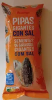 Pipas gigantes con sal