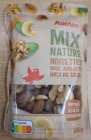 Mix Nature Noisettes, Noix, Amandes, Noix de Cajou