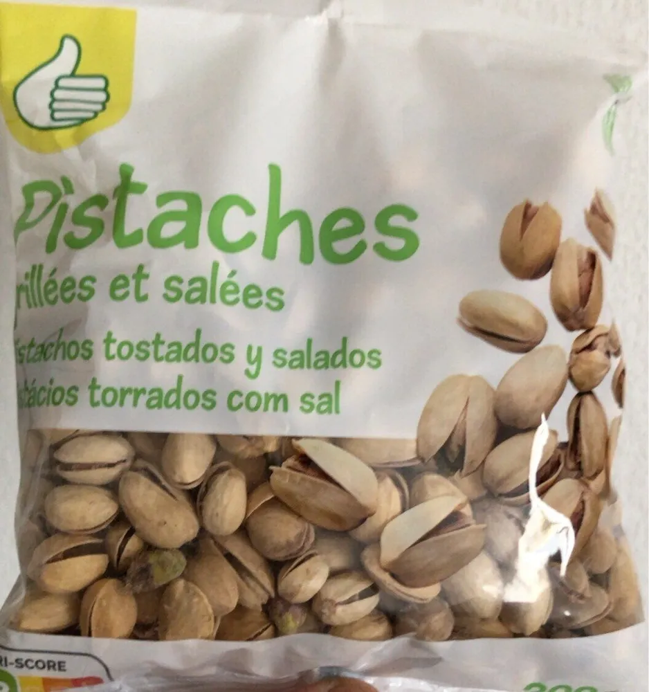 Pistaches grillés et salées