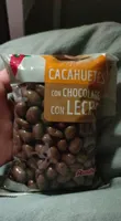 Cachuetes con chocolate con leche