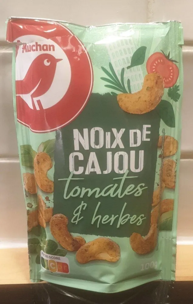 Noix de cajou tomates et herbes