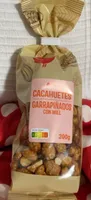 Cacahuetes garrapiñados con miel