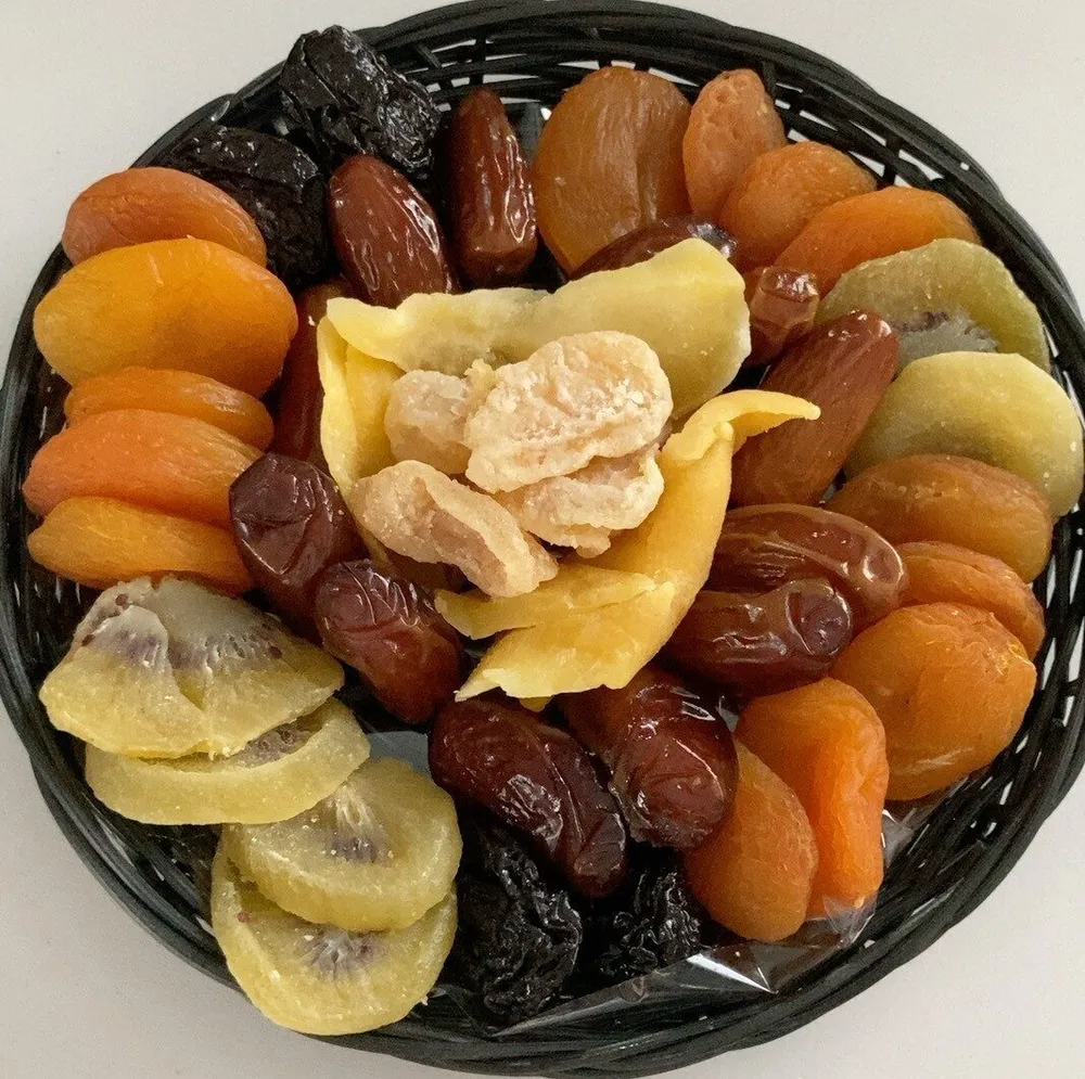 Mélange des fruits déshydratés