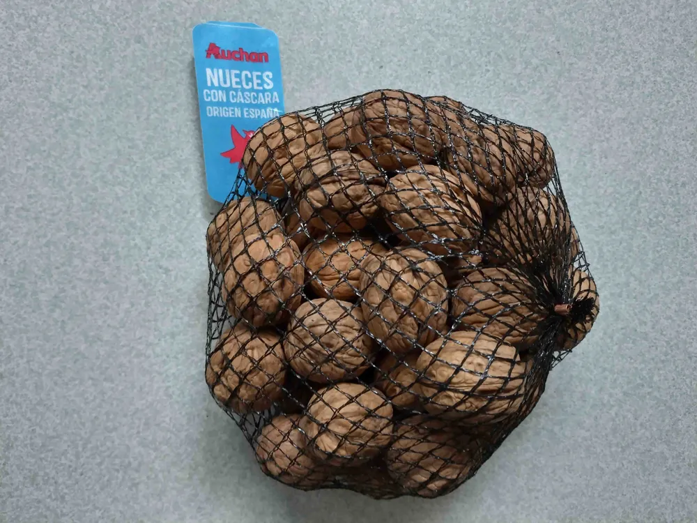 Nueces con cáscara