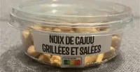 Noix de cajou grillées à l’huile et salées