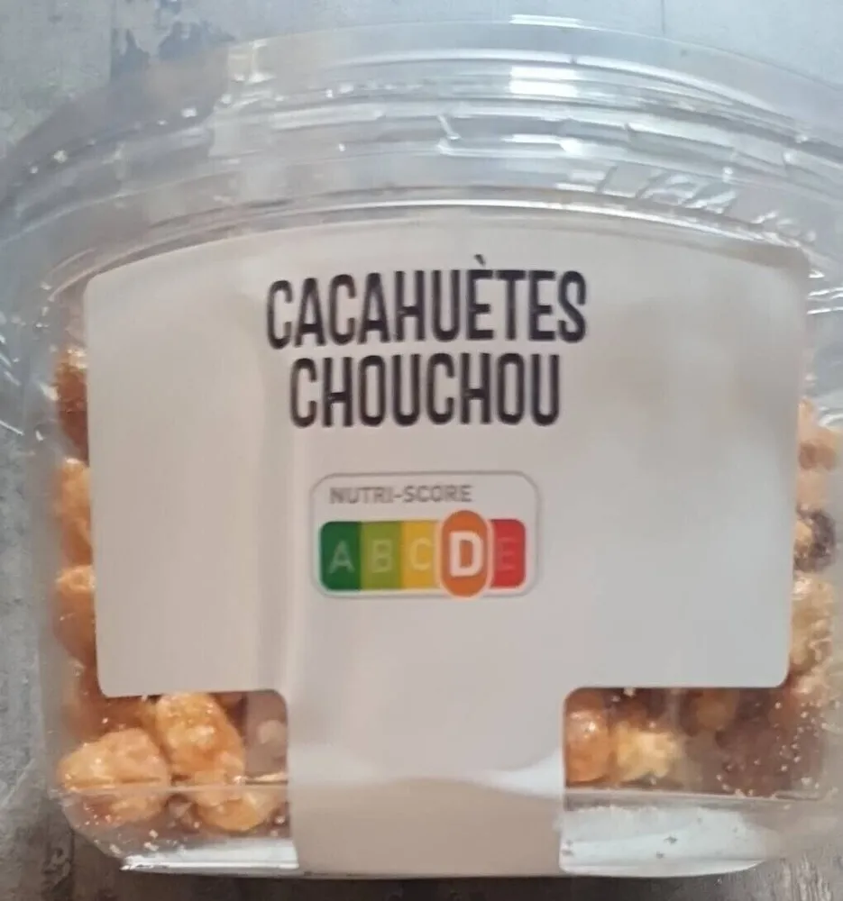 Cacahuètes grillées et caramélisées