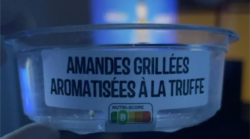Amandes grillees a la truffe