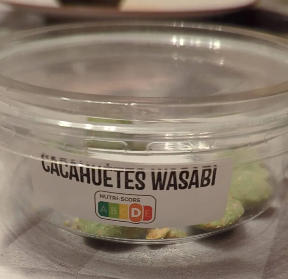 Cacahuetes Wasabi