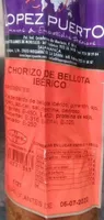 Chorizo ibérico de bellota