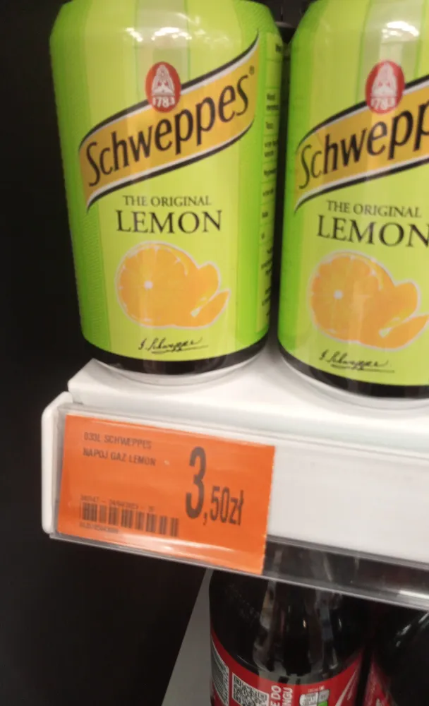Schweppes 330ML Lemon Soft Drink