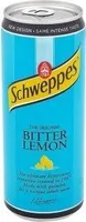 Schweppes 330ML Bitter Lemon Soft Drink Can