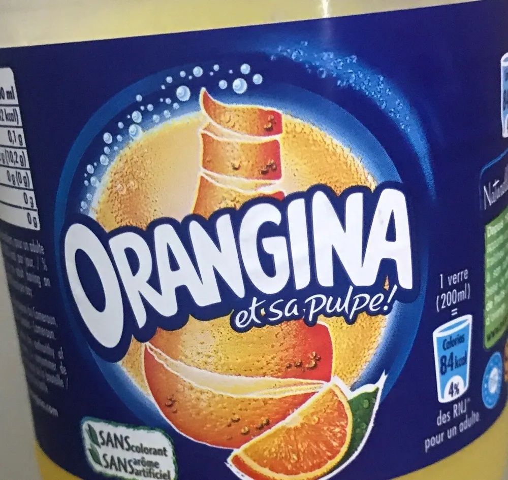 ORANGINA et sa pulpe