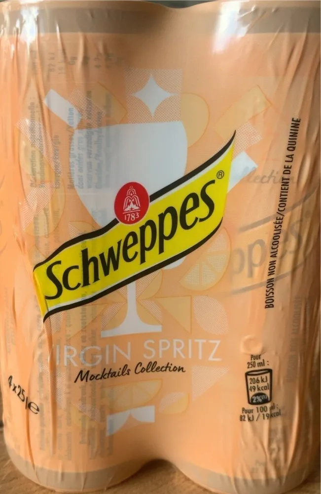 schweppes irgin spritz