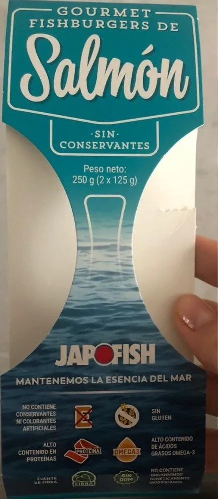 Fishburgers de salmón