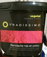Remolacha roja en polvo