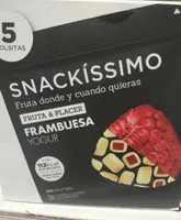 Snackissimo frambuesa y yogur