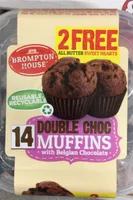 Double choc muffins