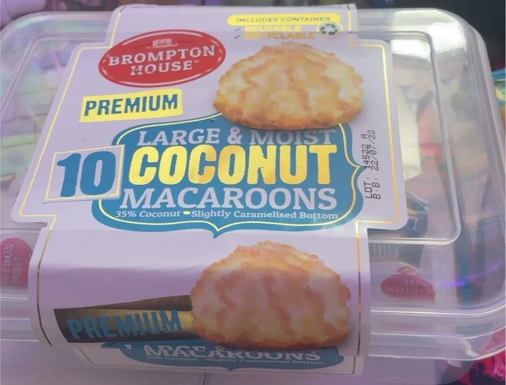 Large & Moist | 10 Coconut Macaroons