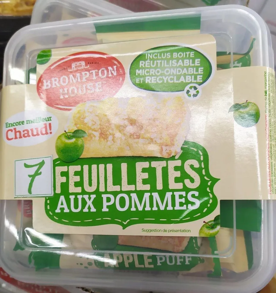 Feuilletée aux pommes