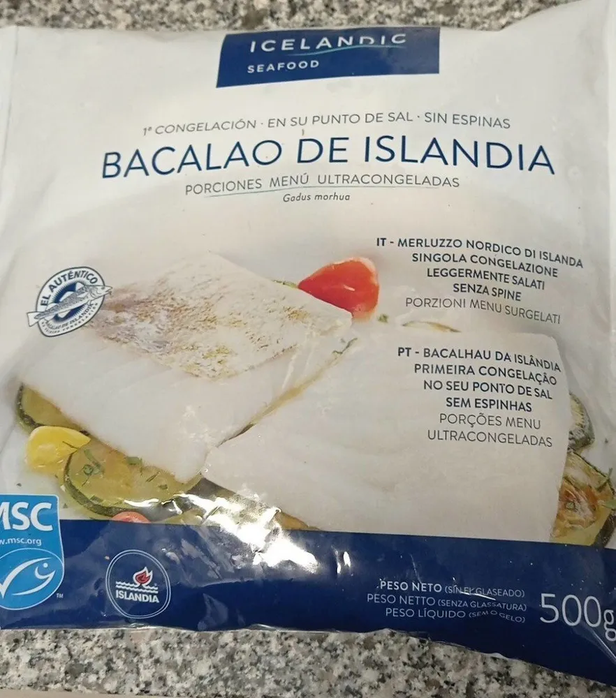 Bacalao de Islandia